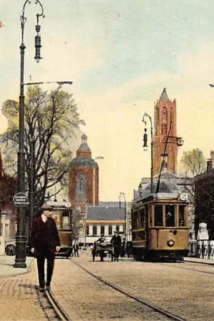 Utrecht Willemsbrug met tram 2 1914 HC511 Ostatnia szansa