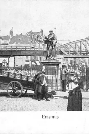 Najlepsza cena Rotterdam Standbeeld Erasmus en Spoorbrug Spoorwegen HC474