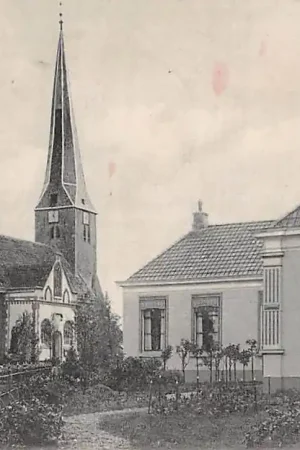 Zamów teraz Zuidhorn Groeten uit Zuidhorn met kerk en villa 1912 HC631