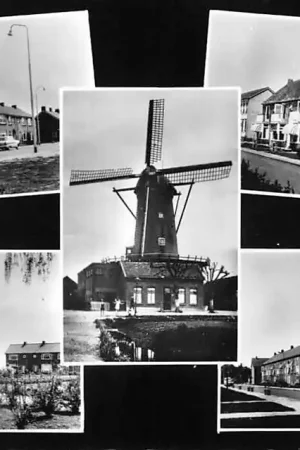 Bodegraven Vijfluik met molen 1965 HC410 Kup teraz