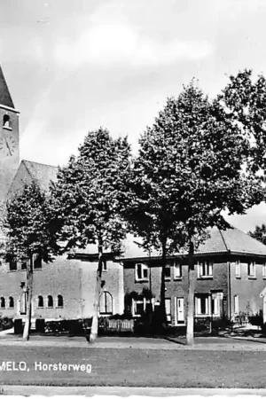 Kup teraz Ermelo Horsterweg met kerk 1966 HC341