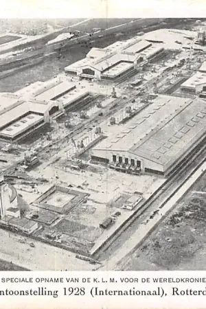 Rotterdam Nederl. Nijverheidstentoonstelling 1928 26 mei-15 sept. KLM HC333 Autentyczny