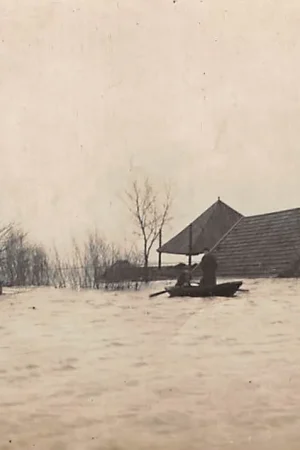 Ostatnia szansa Reeuwijk 1926 Overstroming Polders Broekvelden en Vettenbroek Bodegraven Gouda Fotokaart HC205