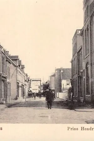 Autentyczny Bodegraven Postkantoor Prins Hendrikstraat hoek Willemstraat Uitg. Karssen No. 10368 HC198