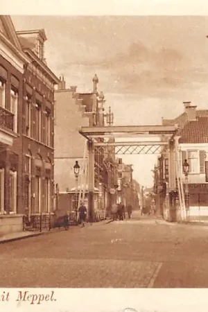 Oryginalny Meppel Groet uit 1947 Hoofdstraat Nauta A 2414 Drenthe HC60111