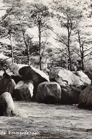 Emmen Hunebed in de Emmerduinen 1959 Drenthe HC54077 Bezpieczna płatność