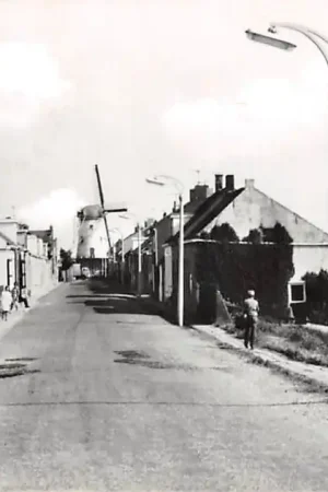 Autentyczny Roden Zandweg door Oude Vaart Drenthe 1952 HC53051