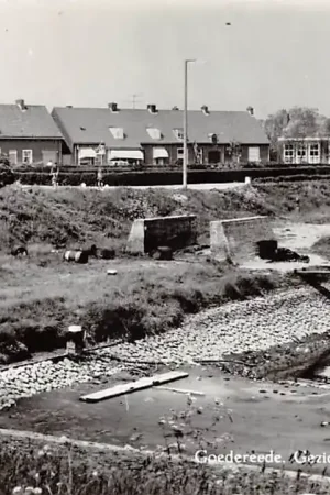 Goedereede Gezicht op het Duinroosplein 1964 Goeree-Overflakkee HC53050 Autentyczny