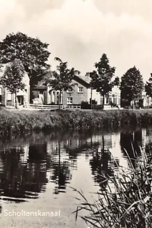 Wyprzedaż Emmer-Erfscheidenveen Scholtenskanaal A Emmen Drenthe 1958 HC46740