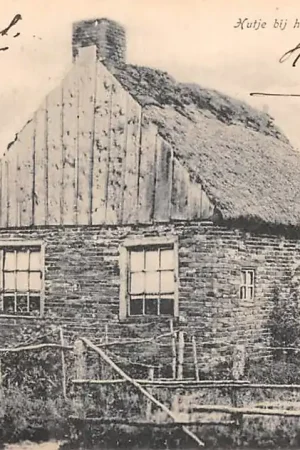 Borger Hutje bij het groote hunnebed 1905 Hunebedden Drenthe HC43961 Promocja