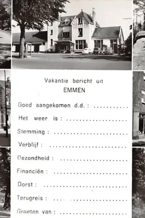 Premium Emmen Vakantie bericht met 7 foto's 1964 HC16916