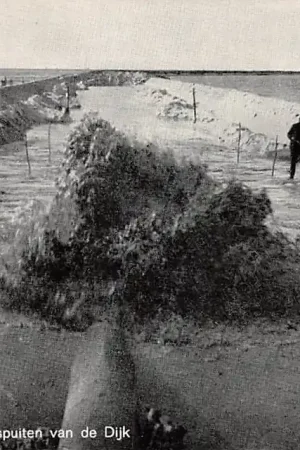 Harderwijk Zuiderzee werken Opspuiten van de dijk Flevoland HC53775 Niska cena