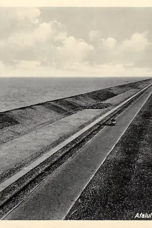 Promocja Wieringen Afsluitdijk De Vlieter 1934 IJsselmeer HC46841