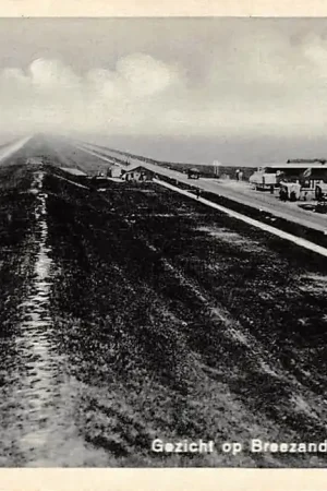 Najlepsza cena Harlingen Gezicht op Breezand naar Friesche Kust Afsluitdijk IJsselmeer Zuiderzee HC43787