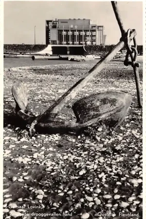 Bezpieczna płatność Oostelijk Flevoland Gemaal Lovinck Z.Z. Zuigzijde drooggevallen land IJsselmeer HC61248