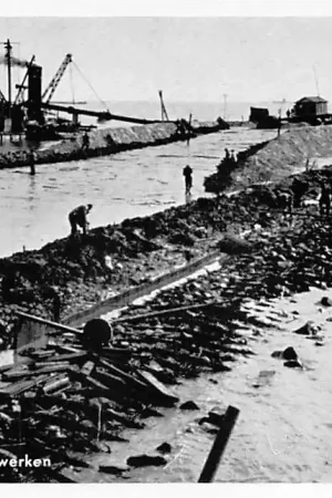 Wyprzedaż Harderwijk Aanleg Zuiderzee werken IJsselmeer HC57754