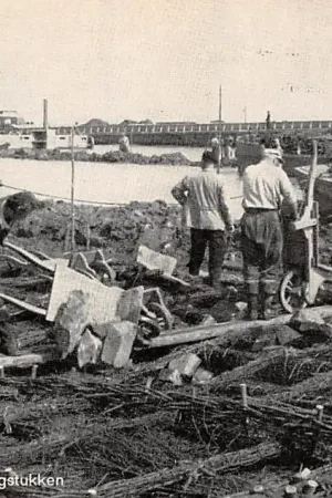 Premium Harderwijk Zuiderzeewerken De Kraagstukken IJsselmeer Flevoland HC13559