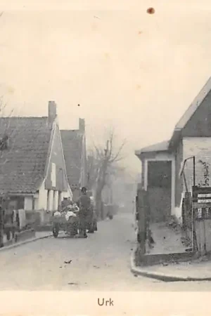 Urk Gezicht in het dorp 1925 HC8336 Darmowa dostawa