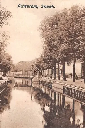 Sneek Achterom 1921 Friesland HC61562 Premium