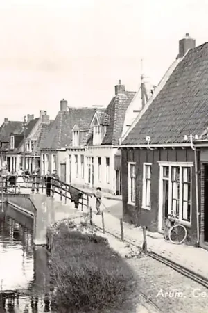 Arum Gezicht op de zilverstreek 1957 Friesland HC60798 Darmowa dostawa