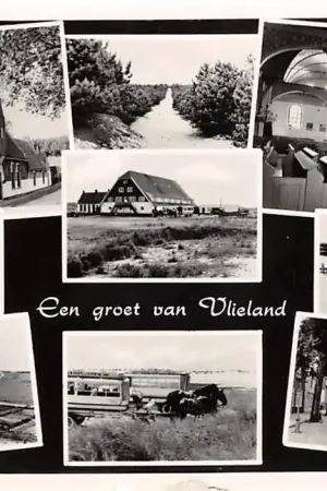 Vlieland Een groet uit 1955 Negen fotootjes HC56588 Ostatnia szansa