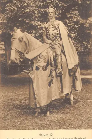 Utrecht Lustrumfeesten 1911 Het beleg van Utrecht in 1345 Willem IV Graaf van Holland, Henegouwen, Zeeland en heer van Friesland HC58179 Oferta