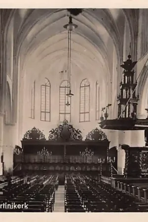 Bolsward Interieur Martinikerk 1950 HC55467 Ekspresowa dostawa
