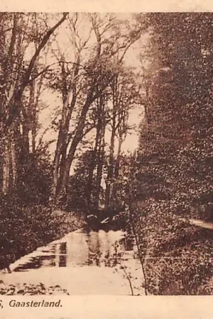 Popularny Gaasterland Gracht bij Huize Rijs De Friese Meren HC56204