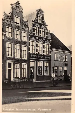 Franeker Voorstraat Patriciershuizen 1947 HC53598 Wyprzedaż