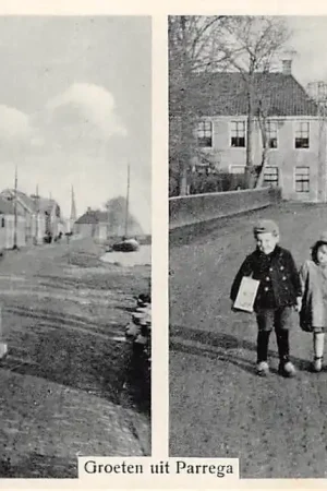 Parrega Groet uit jaren 30 Tweeluik Súdwest-Fryslân Friesland HC45010 Wyprzedaż