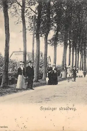 Popularny Leeuwarden Groninger straatweg 1902 HC31119