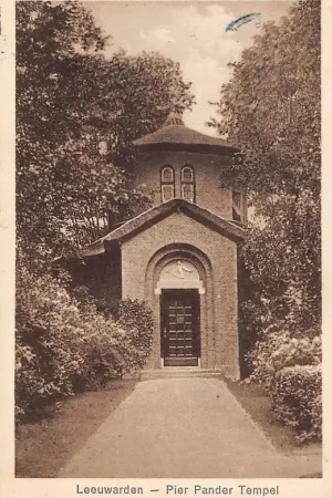 Leeuwarden Pieter Pandoer Tempel 1931 HC29483 Kup teraz