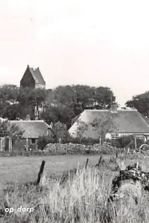 Ameland Nes Gezicht op dorp 1964 HC6087 Tylko dziś
