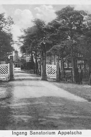 Zwrot pieniędzy Appelscha Ingang Sanatorium 1931 HC661
