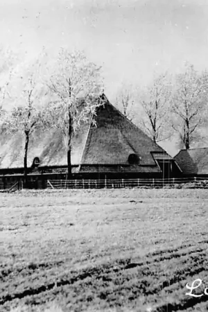Wyprzedaż Friesland Boerderij in de sneeuw Lokkich Nijier Bakhuizen 1965 HC371