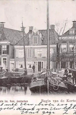 De Lemmer Begin van de Korte Streek Scheepvaart Binnenvaart 1903 HC45 Ostatnia szansa