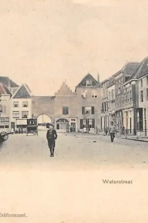 Autentyczny Zaltbommel Zalt-Bommel Waterstraat 1900 HC60787