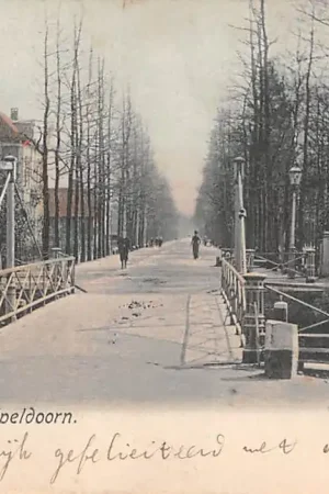 Popularny Apeldoorn Brug Deventer Straatweg 1904 Veluwe HC57879