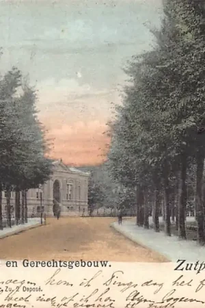 Zutphen Martinetsingel en Gerechtsgebouw 1902 HC57817 Ostatnia szansa