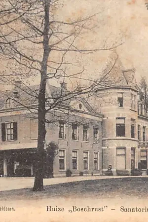 Apeldoorn Huize Boschrust Sanatorium Loolaan 1900 Veluwe HC57480 Tylko dziś