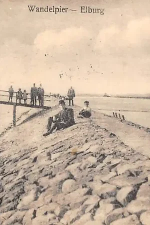 Elburg Wandelpier 1928 Zuiderzee HC54465 Kup teraz