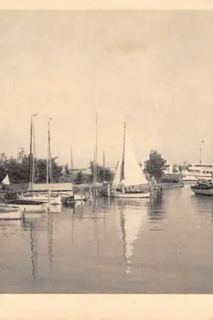 Wyprzedaż Harderwijk Jachthaven met zeilschepen 1949 HC54450