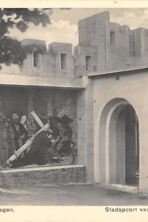 Heilig Landstichting Stadspoort van Jeruzalem Zevende Statie Heilig-Land-Stichting Nijmegen HC53751 Bezpieczna płatność