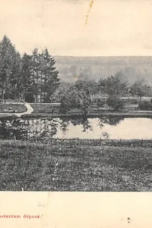 Ubbergen Villa aan het meer 1900 Berg en Dal bij Nijmegen HC52787 Oryginalny