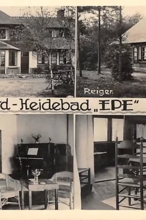 Epe Vacatieoord Heidebad Hoofdgebouw Interieur met schouw Reiger Interieur 6-persoons huisje Veluwe HC51480 Oferta