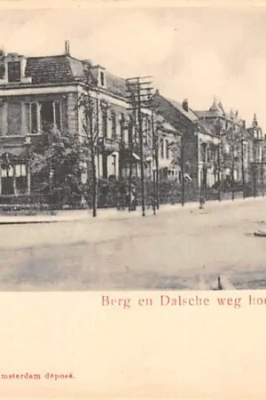 Rabat Nijmegen Berg en Dalsche weg hoek ten Hoetstraat 1900 HC48272