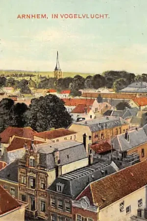 Arnhem Vogelvlucht 1908 HC47254 Wyprzedaż