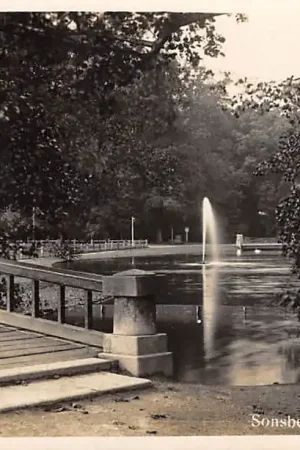 Arnhem Sonsbeek Brug en fontein 1929 HC46594 Kup teraz