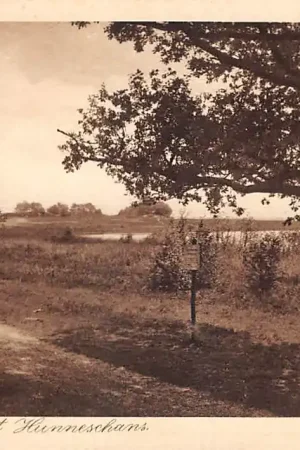 Tani Uddel Uddelermeer met Hunnenschans 1931 Apeldoorn Veluwe HC44468