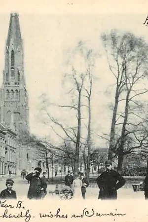 Oryginalny Arnhem Nieuwe plein 1900 HC42205